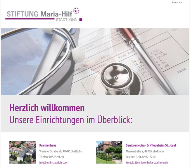 Taste Stiftung Maria Hilf