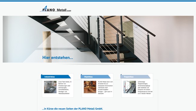 Taste PLANO Metallbau