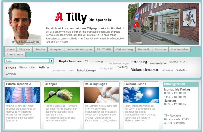 Taste Tilly Apotheke